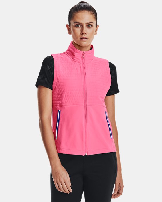 Women's UA Storm Revo Vest, Pink, pdpMainDesktop image number 0